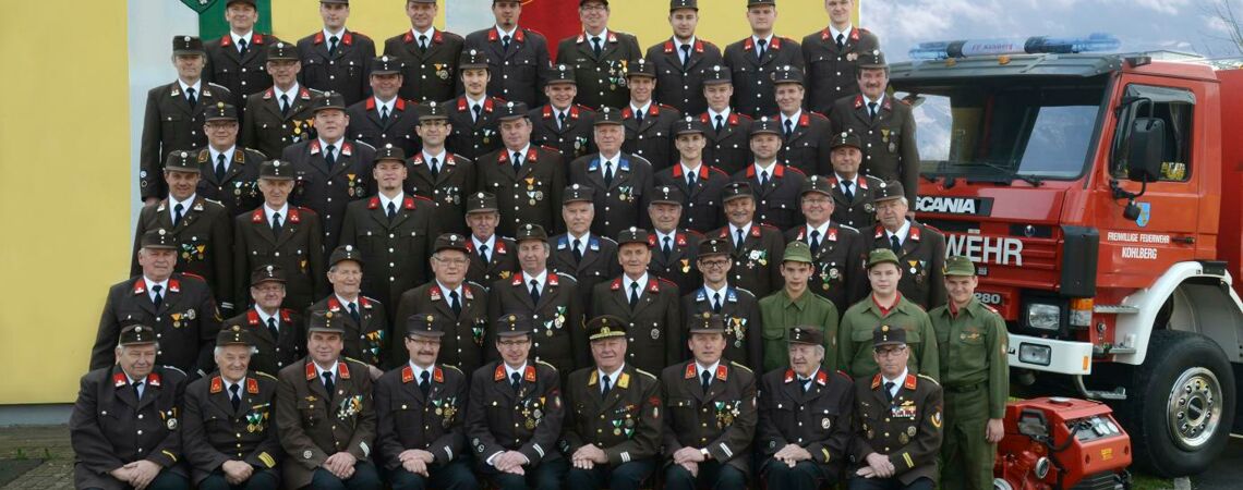 Mannschaftsfoto FF Kohlberg